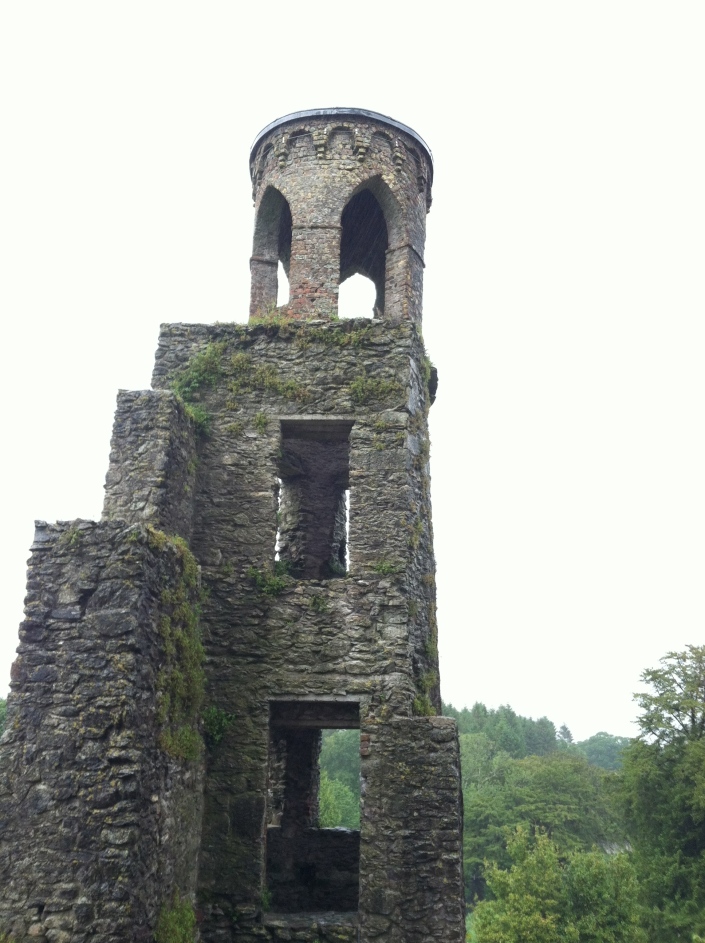 On the beautiful grounds of Blarney Castle.